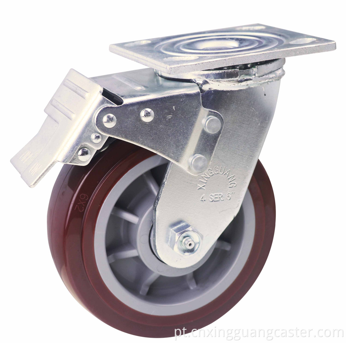 swivel caster wheels with brakes